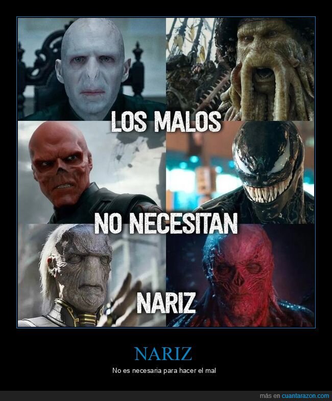 malos,nariz