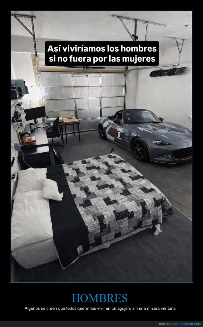 hombres,vivir,garaje