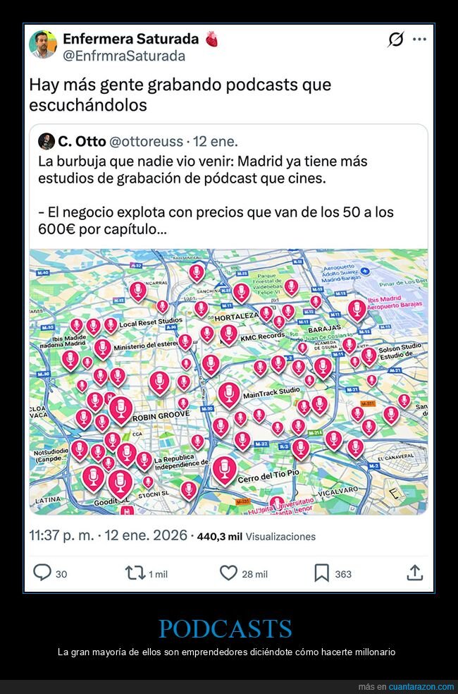 estudios de grabaci&oacute;n,madrid,podcasts