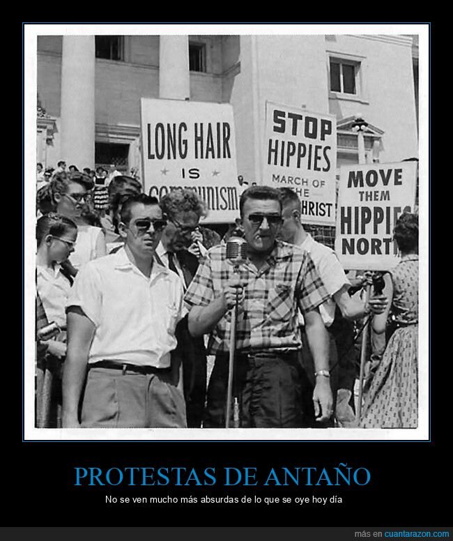 comunismo,manifestaci&oacute;n,pelo largo,retro