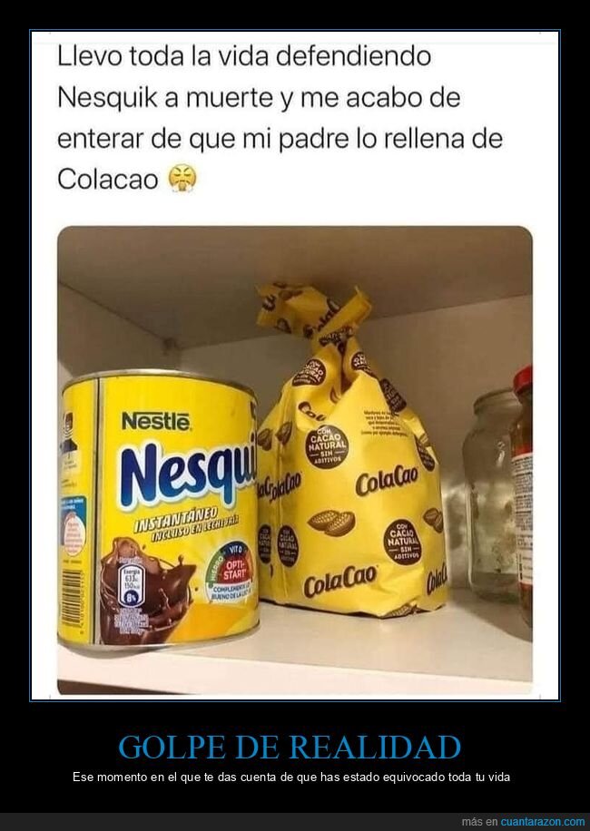 cola cao,nesquik