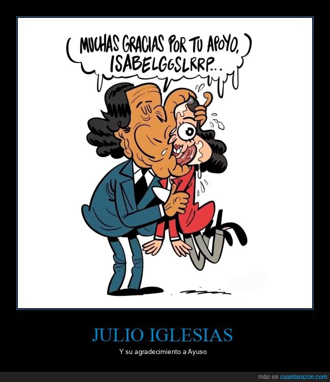 julio iglesias,ayuso