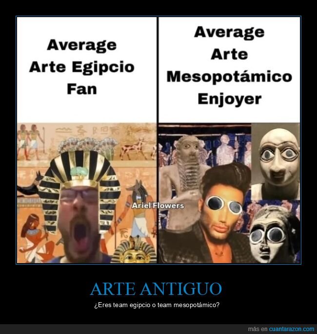 arte egipcio,arte mesopot&aacute;mico