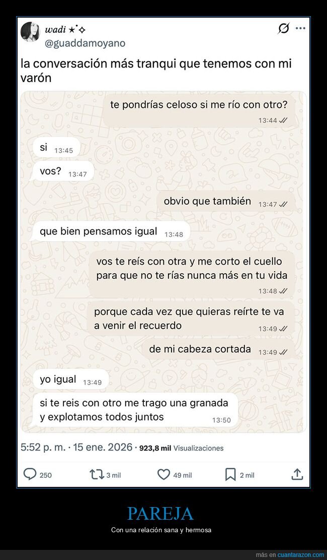 celos,pareja,whatsapp