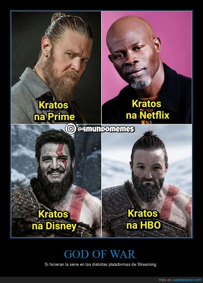 disney,god of war,hbo,kratos,netflix,prime video