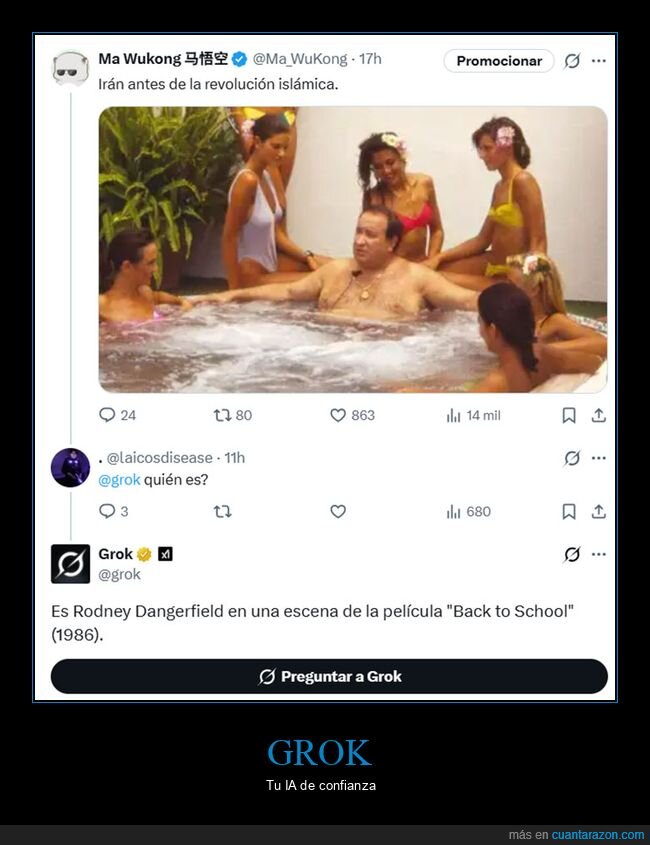 fails,grok,jes&uacute;s gil,rodney dangerfield