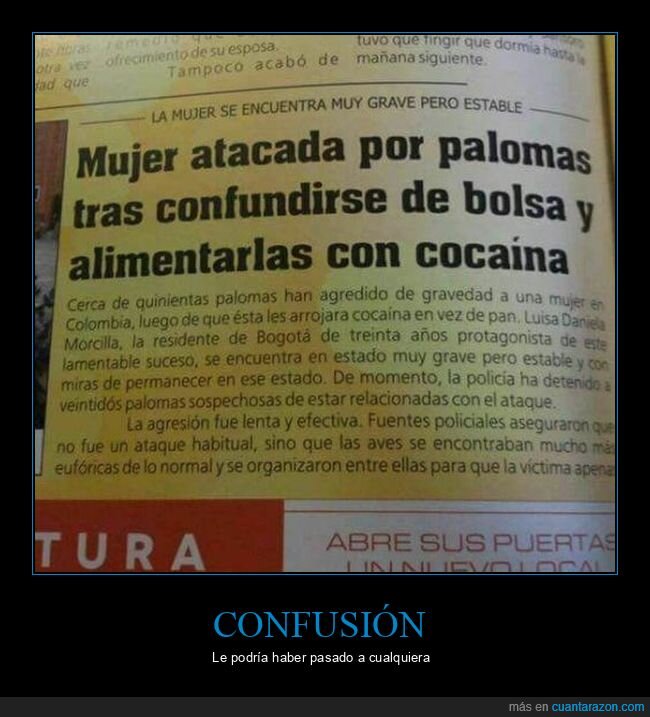 atacada,bolsa,coca,palomas