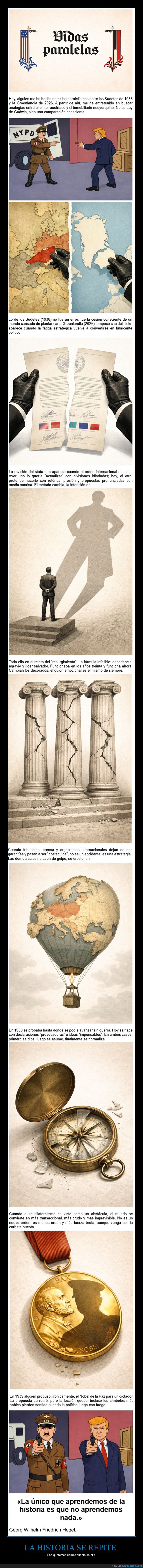 historia,donald trump,hitler,nazismo,maga,groenlandia,new world order