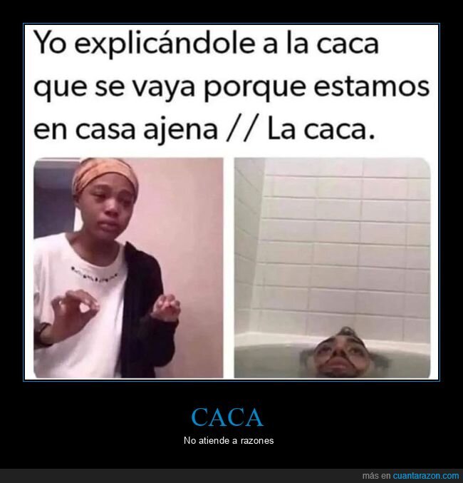 caca,casa ajena