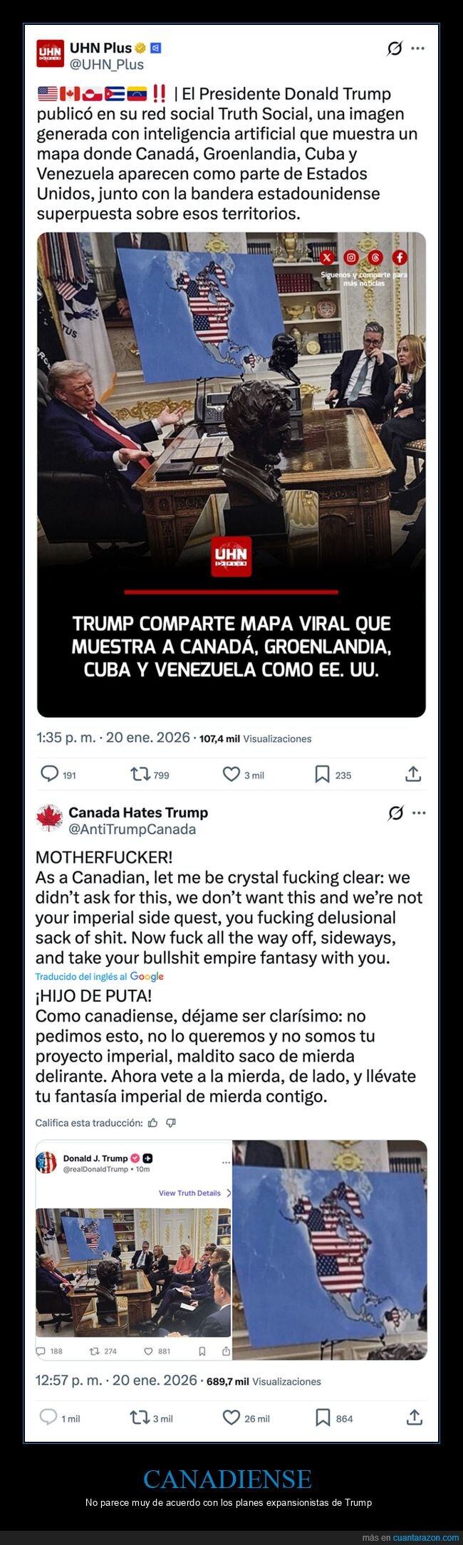 canad&aacute;,donald trump,eeuu,groenlandia,mapas,pol&iacute;ticos,venezuela