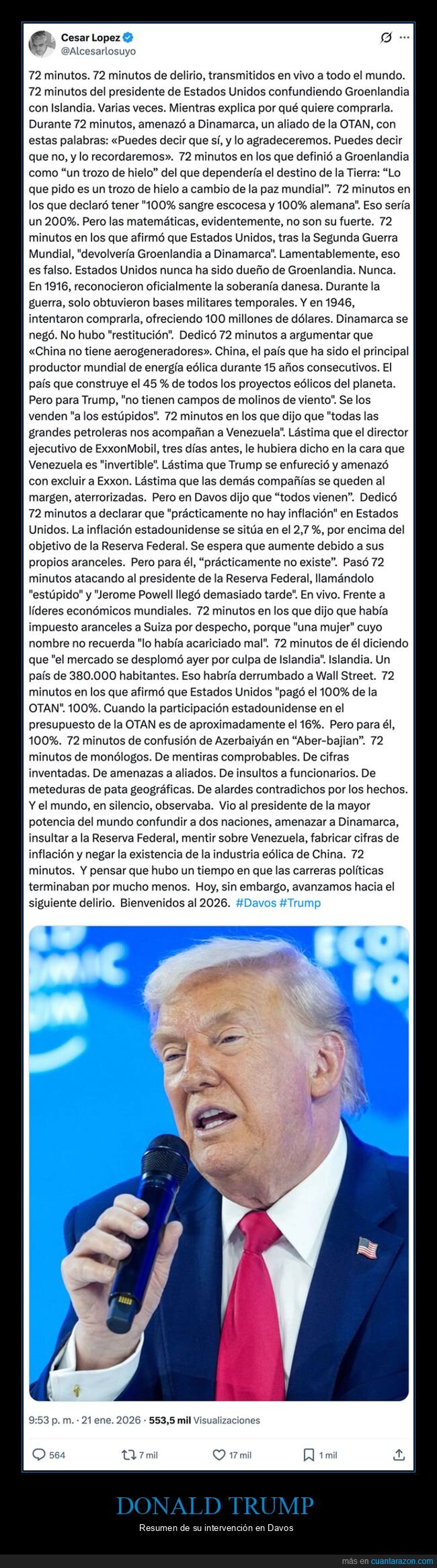 Mejor cartel de ayer