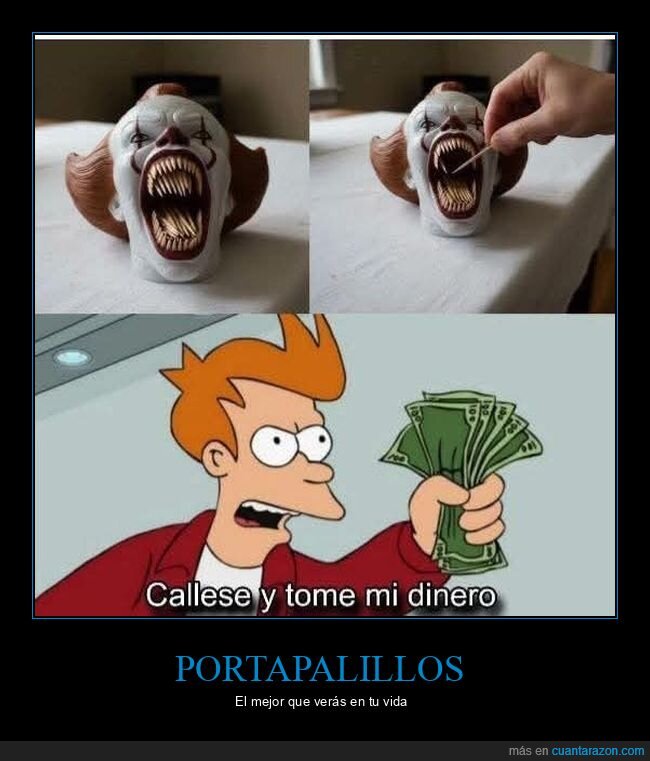 portapalillos,it,pennywise