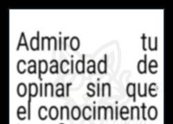 Enlace a Insulto sutil