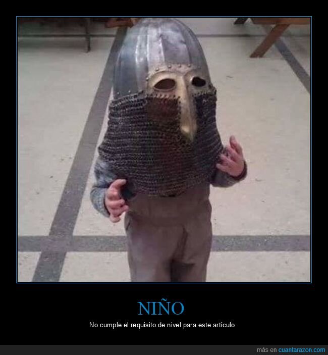 ni&ntilde;o,casco,nivel
