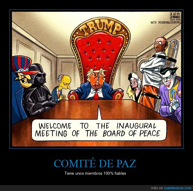 comit&eacute; de paz,miembros