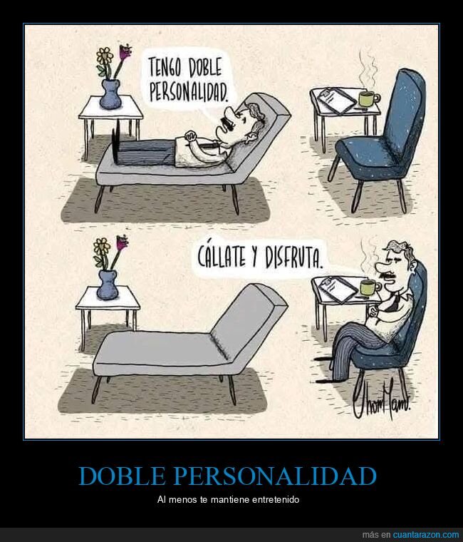 doble personalidad,psiquiatra