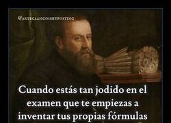 Enlace a Desesperación en el examen