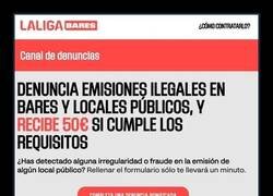 Enlace a LaLiga busca chivatos