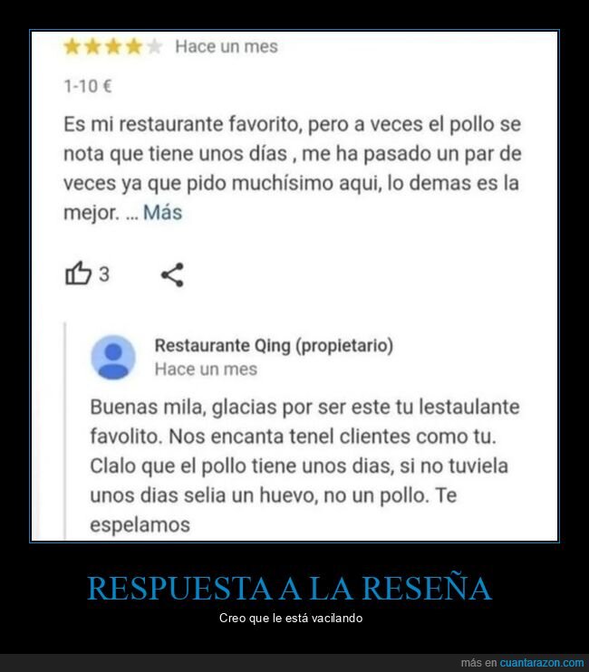 restaurante,rese&ntilde;a,pollo