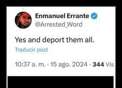 Enlace a Pedía deportaciones y fue deportado