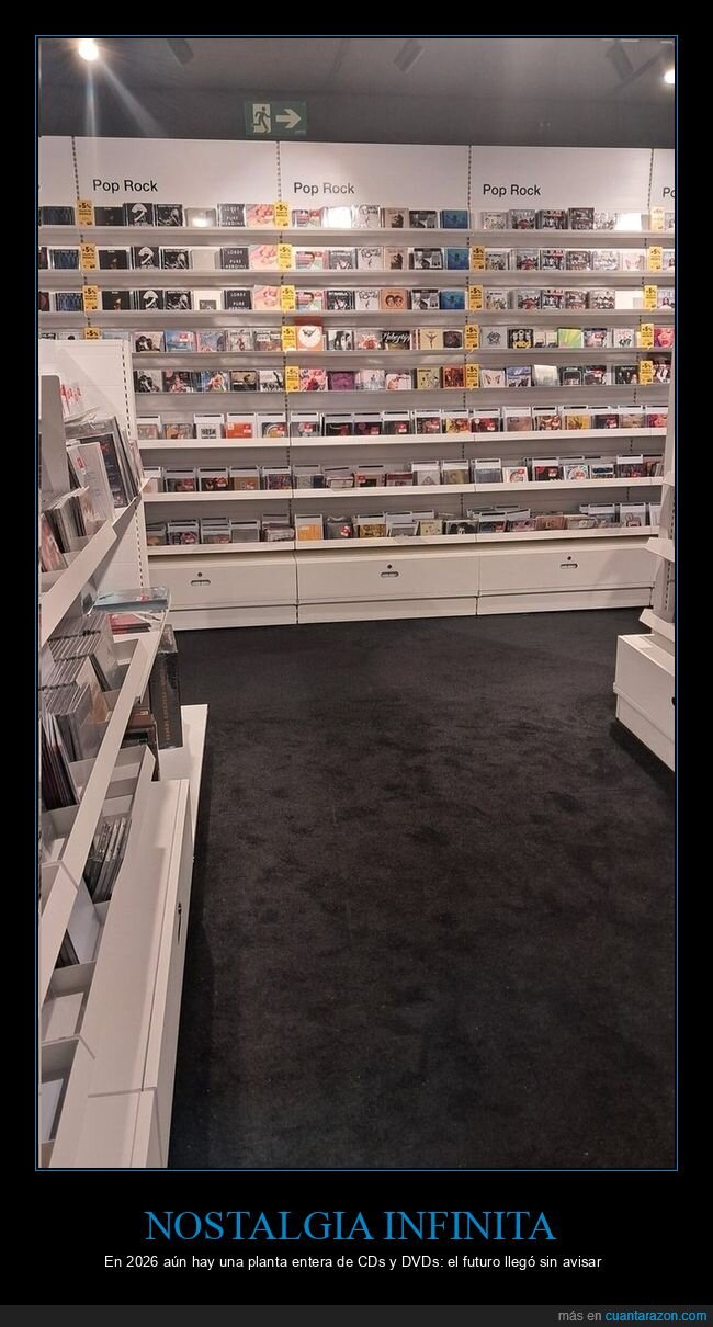 Nostalgia,CDs,DVDs,M&uacute;sica,Futuro