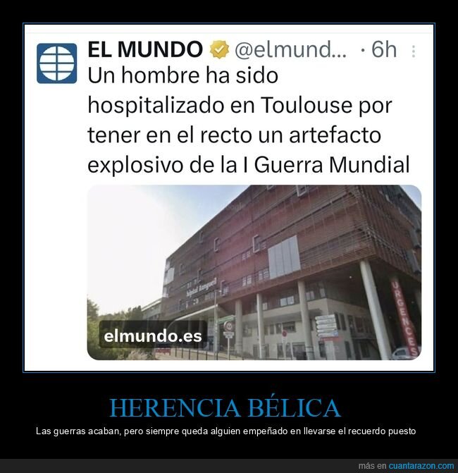 guerra,hospital,explosivo,Toulouse,titulares