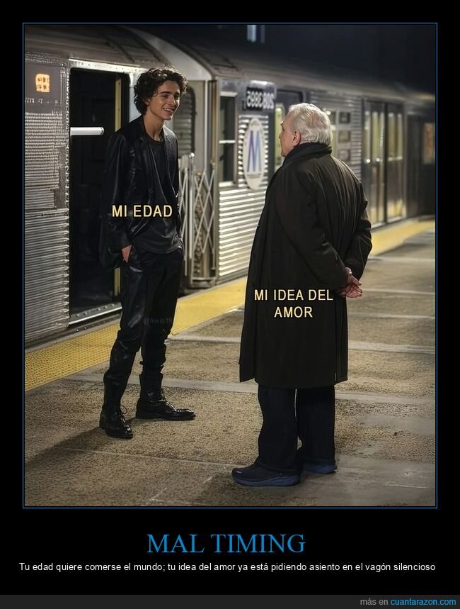 metro,amor,edad,citas,contraste