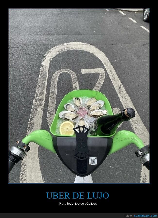 patinete,ostras,champ&aacute;n,lujo,catering