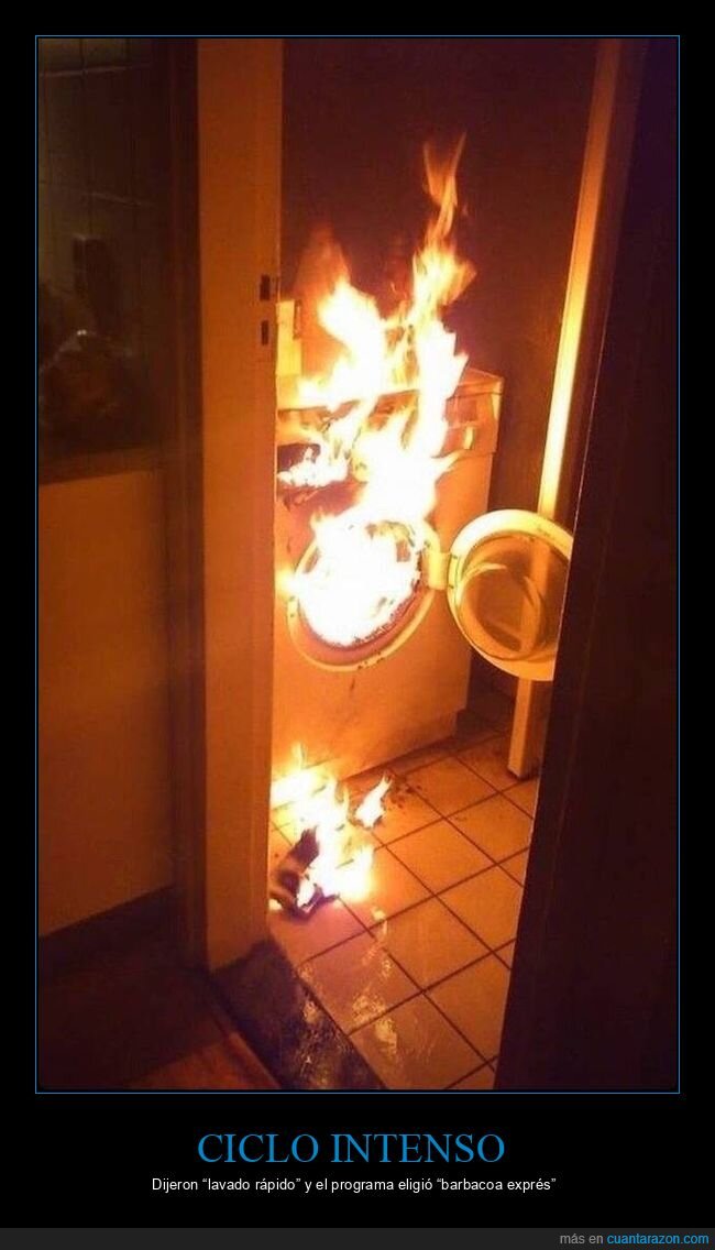 lavadora,incendio,desastre,hogar,electrodom&eacute;stico