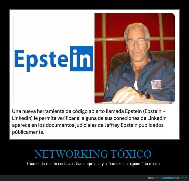 EpsteIn,LinkedIn,software,c&oacute;digoabierto,contactos