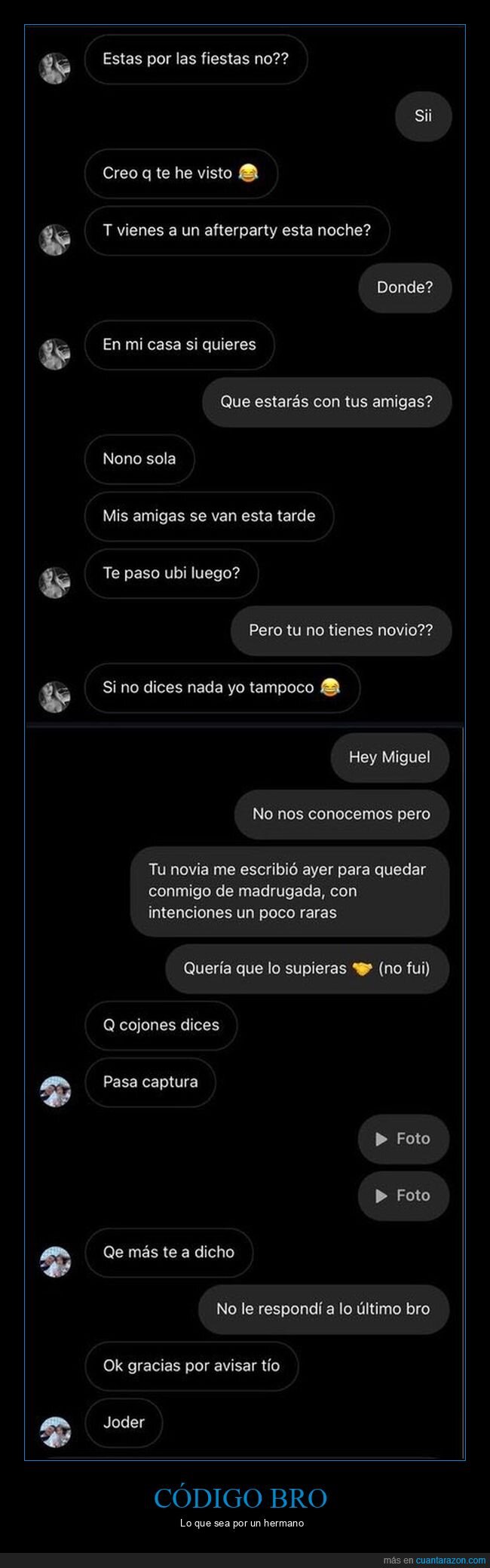 afterparty,capturas,novia,whatsapp,lealtad