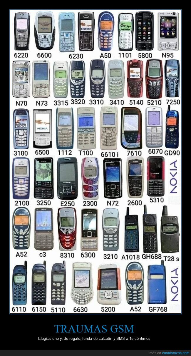 Nokia,m&oacute;viles,nostalgia,timbres,SMS