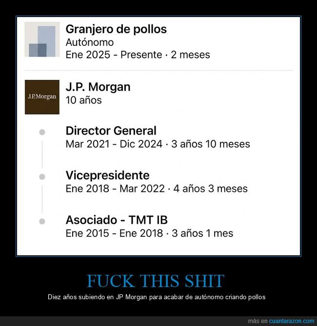 jpMorgan,aut&oacute;nomo,granjero,carrera,cambio