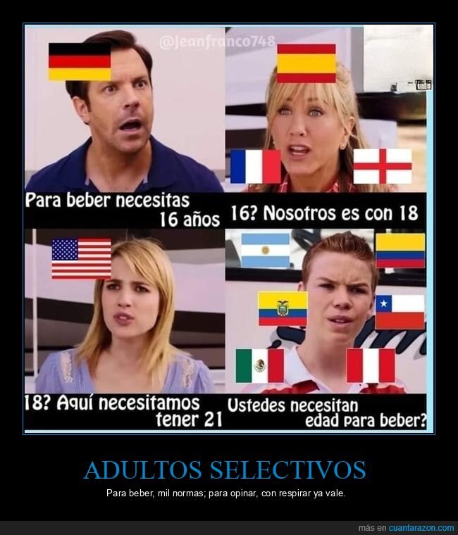 alcohol,edad,leyes,comparaci&oacute;n,paises