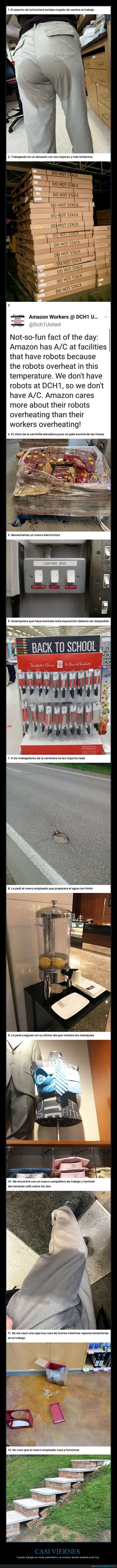 trabajo,metedura,oficina,desastre,viernes