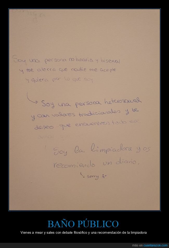 ba&ntilde;o,cartel,manifiesto,limpiadora,risas