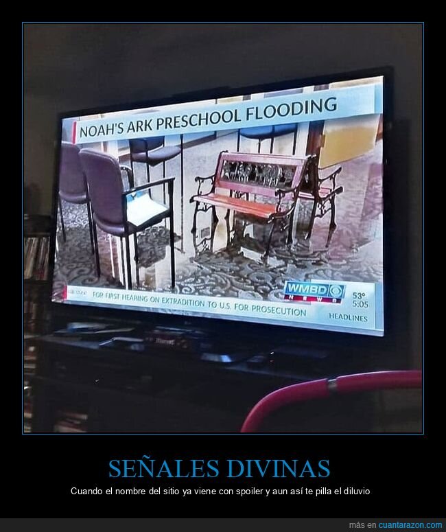 diluvio,biblia,guarderia,spoiler,noticias