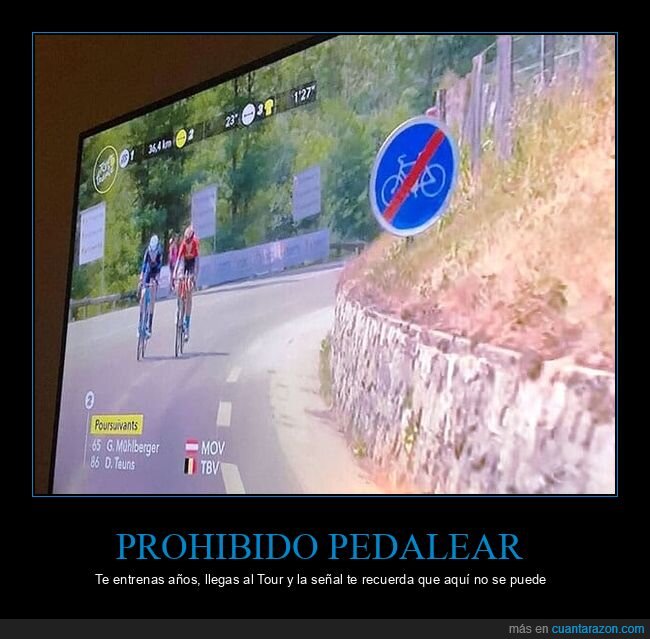 ciclismo,TourdeFrancia,prohibido,se&ntilde;ales,contradicci&oacute;n
