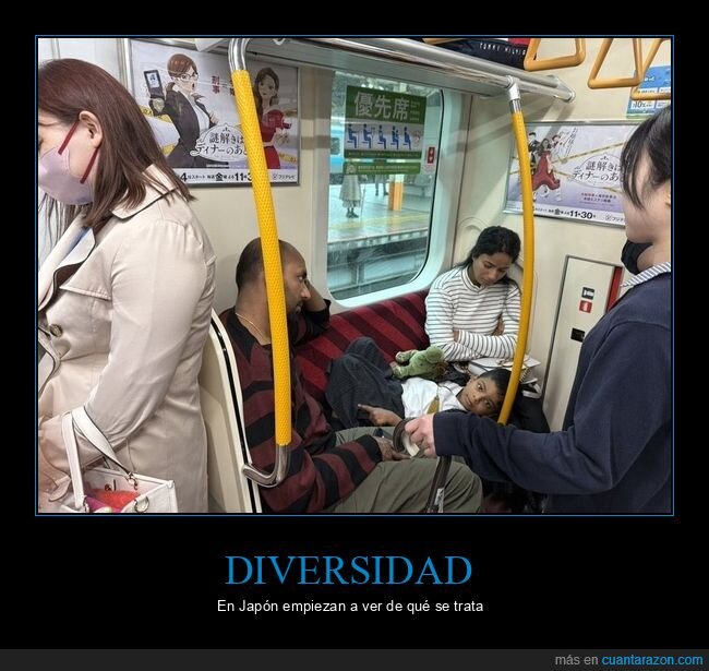 Jap&oacute;n,diversidad,metro,choque,globalizaci&oacute;n