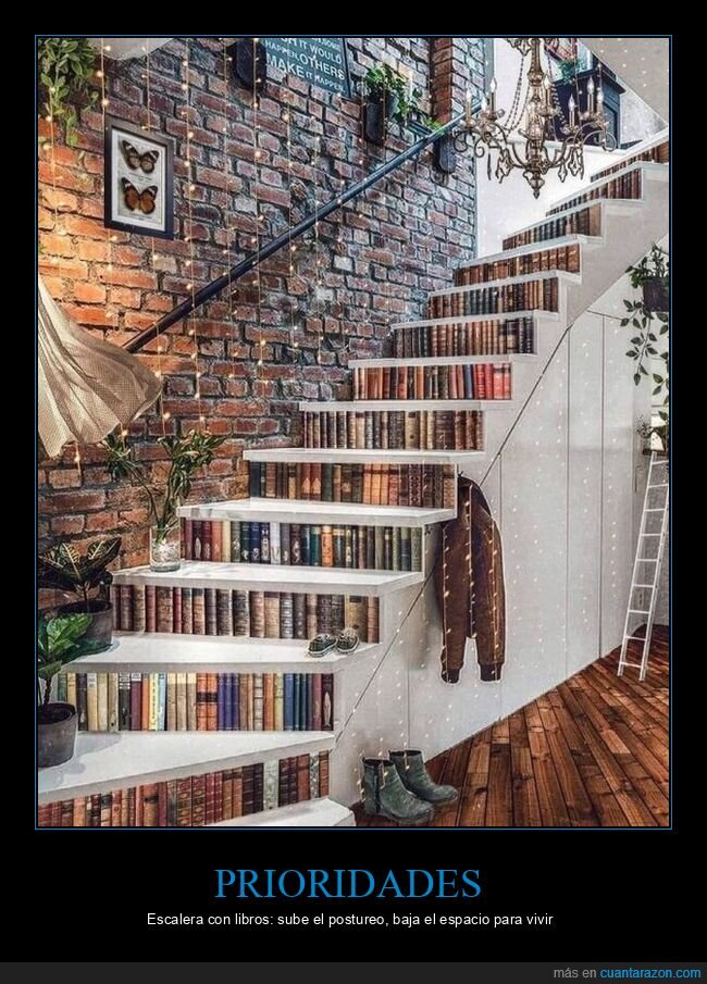 escalera,biblioteca,decoraci&oacute;n,postureo,interiorismo