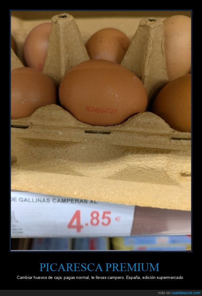 huevos,supermercado,picaresca,estafa,ahorro