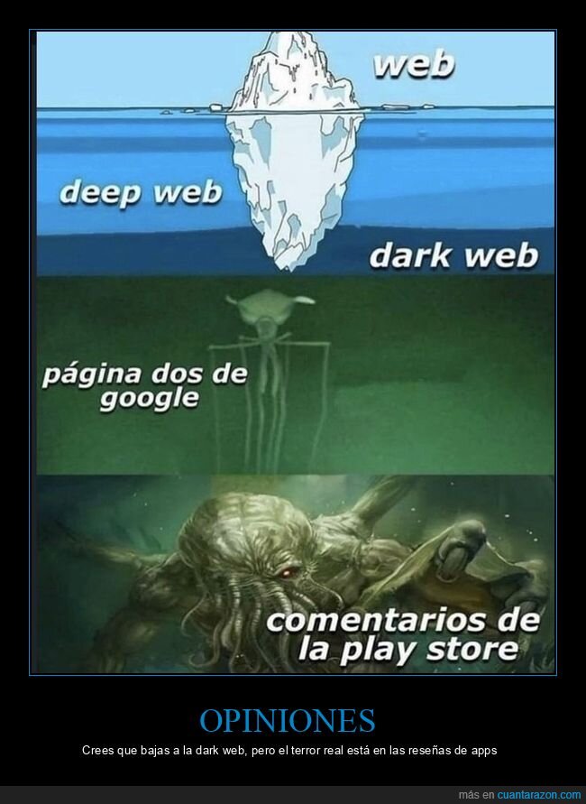 iceberg,internet,google,rese&ntilde;as,playstore