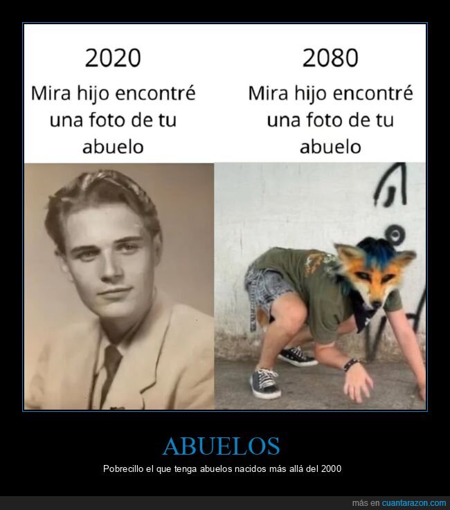 tradici&oacute;n,modernidad,abuelo,futuro,furry