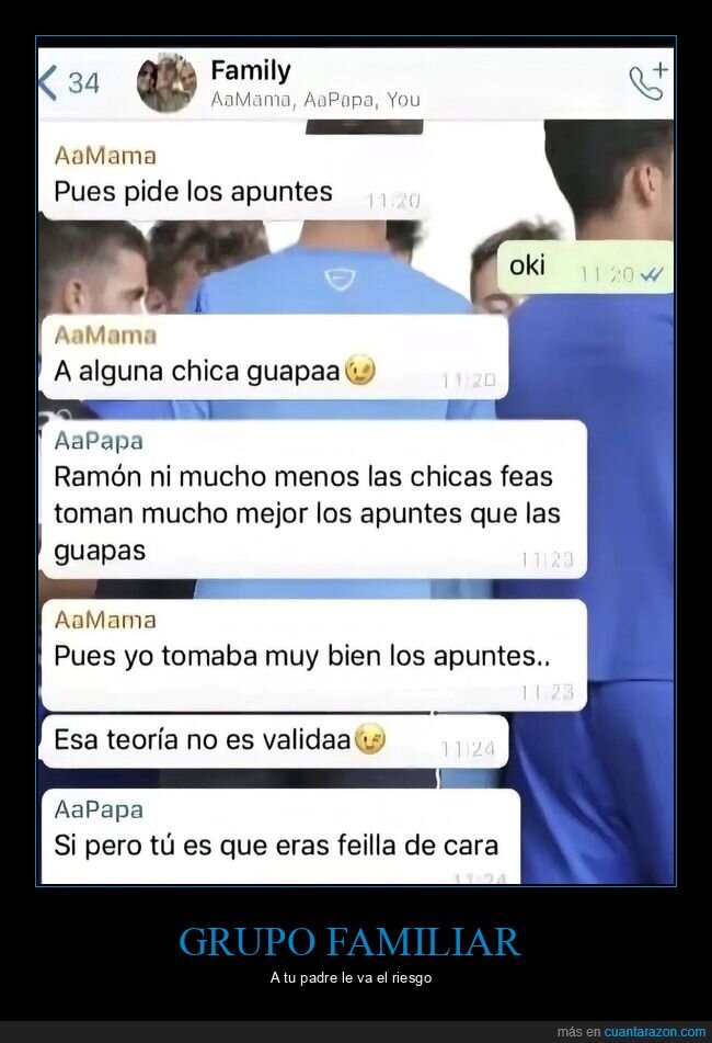 familia,whatsapp,padre,siesta,sillon