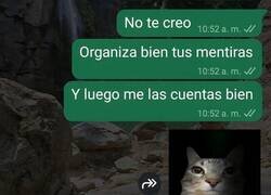 Enlace a Organiza bien tus mentiras y luego me las cuentas bien