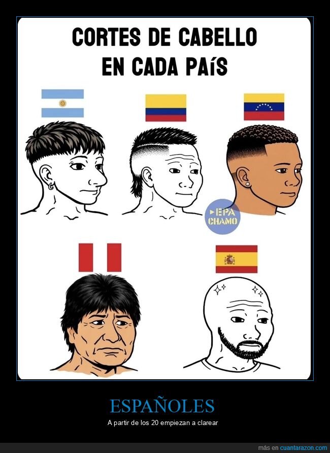 peluquer&iacute;a,cortes,banderas,geopol&iacute;tica,calvicie