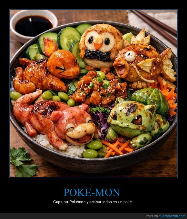 pokemon,poke,cocina,bowl,parodia