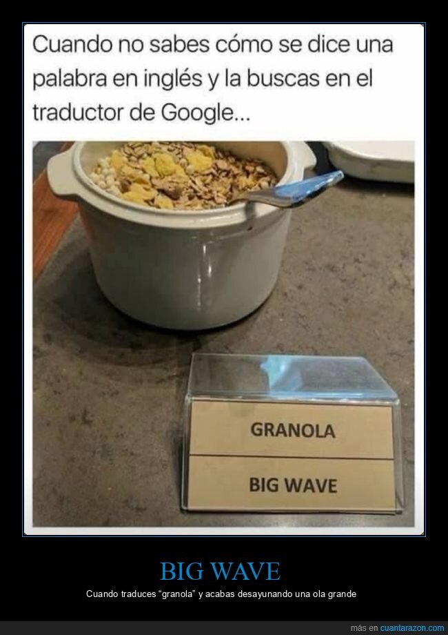granola,traduccion,google,ingles,desayuno
