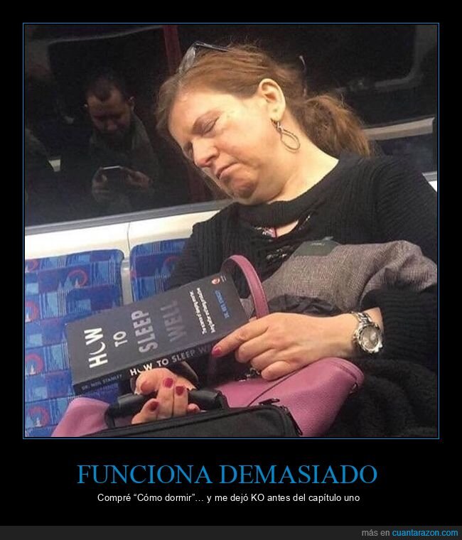 libro,sue&ntilde;o,metro,cansancio,siesta