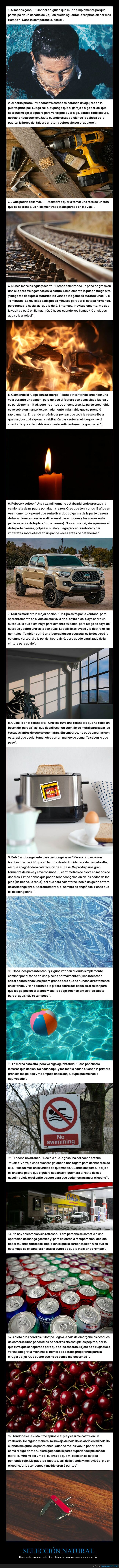 cola,imprudencia,accidente,darwin,selecci&oacute;n